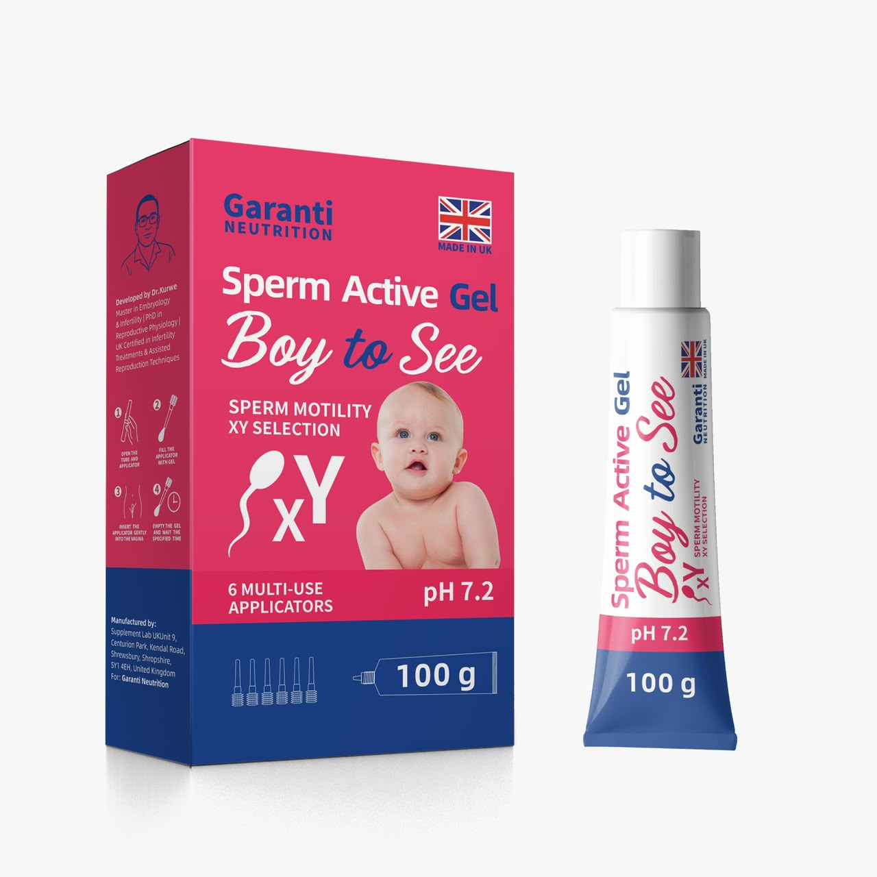 Sperm Active Fertility-Support Gel 100g